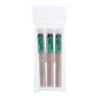 Czech Seed Bead apx. 22g Vial 8/0 Opaque Terra Vista Rose Powder