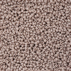 Czech Seed Bead apx. 22g Vial 8/0 Opaque Terra Vista Taupe Rose