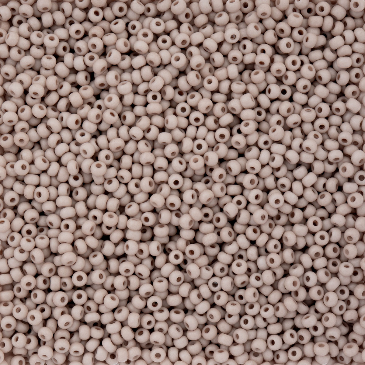 Czech Seed Bead apx. 22g Vial 8/0 Opaque Terra Vista Taupe Rose