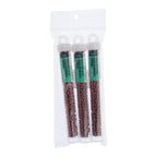 Czech Seed Bead apx. 22g Vial 8/0 Opaque Terra Vista Light Mahogany