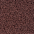 Czech Seed Bead apx. 22g Vial 8/0 Opaque Terra Vista Light Mahogany