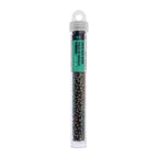 Czech Seed Bead apx. 22g Vial 8/0 Opaque Terra Vista Stone Grey