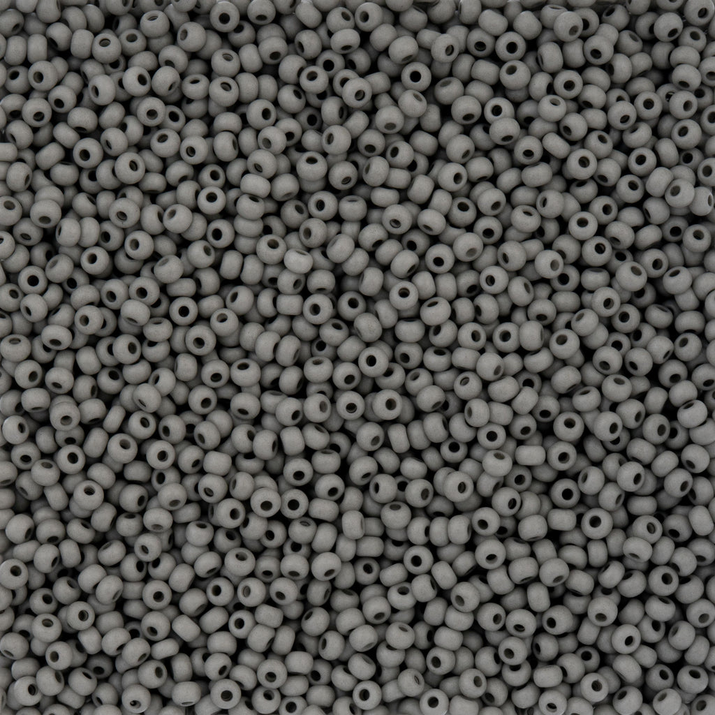 Czech Seed Bead apx. 22g Vial 8/0 Opaque Terra Vista Moonstone