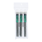 Czech Seed Bead apx. 22g Vial 8/0 Opaque Terra Vista Whispering Grey