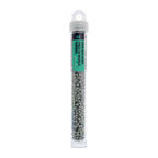 Czech Seed Bead apx. 22g Vial 8/0 Opaque Terra Vista Whispering Grey