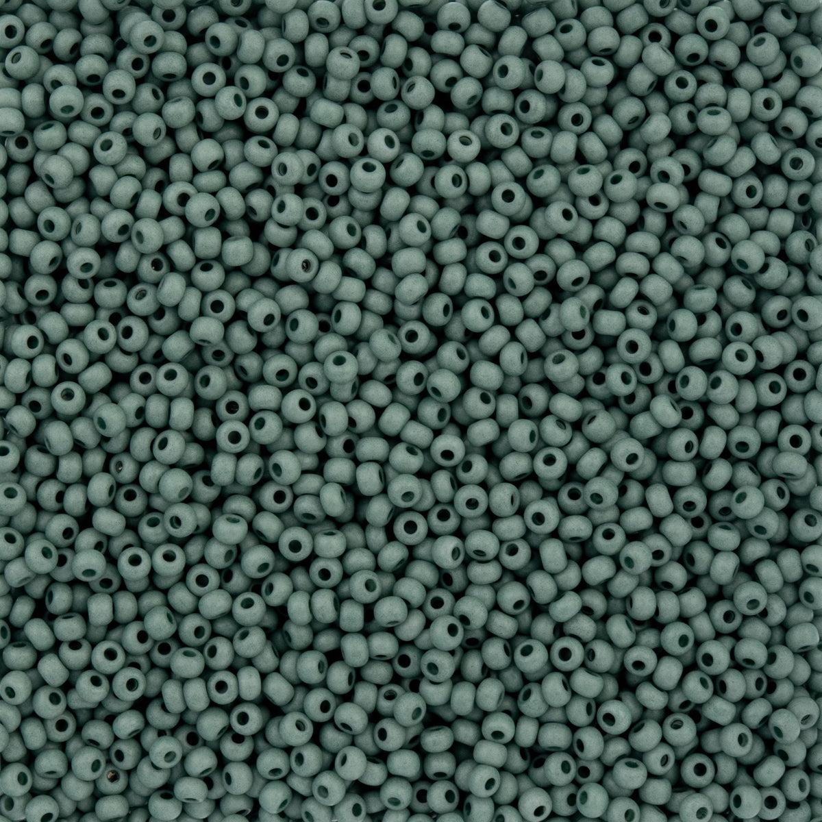 Czech Seed Bead apx. 22g Vial 8/0 Opaque Terra Vista Soft Thyme