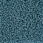 Czech Seed Bead apx. 22g Vial 8/0 Opaque Terra Vista Ocean Mist