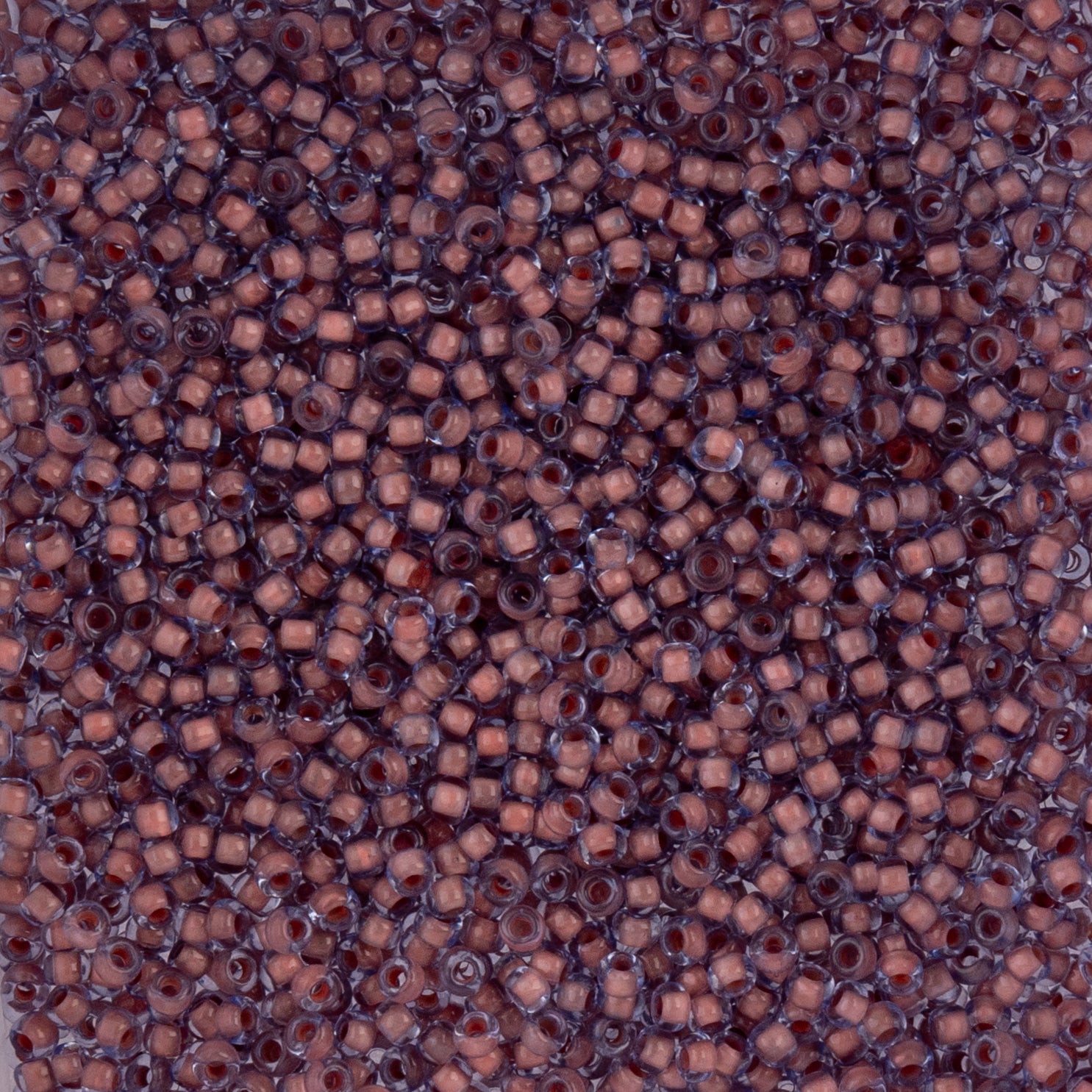 Czech Seed Beads apx. 22g Vial 10/0 C/L Blue/Light Brown Terra Color