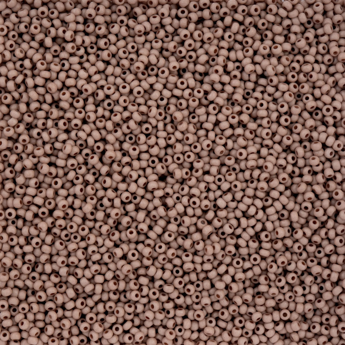 Czech Seed Beads apx. 22g Vial 10/0 Opaque Terra Vista Mocha