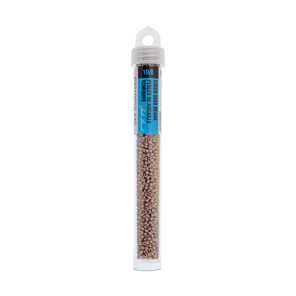 Czech Seed Beads apx. 22g Vial 10/0 Opaque Terra Vista Mocha