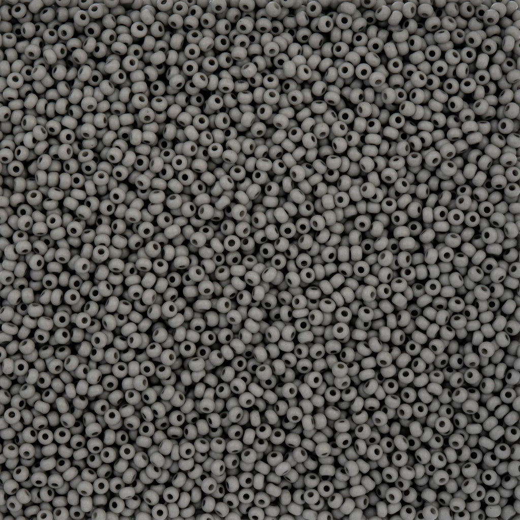 Czech Seed Beads apx. 22g Vial 10/0 Opaque Terra Vista Moonstone