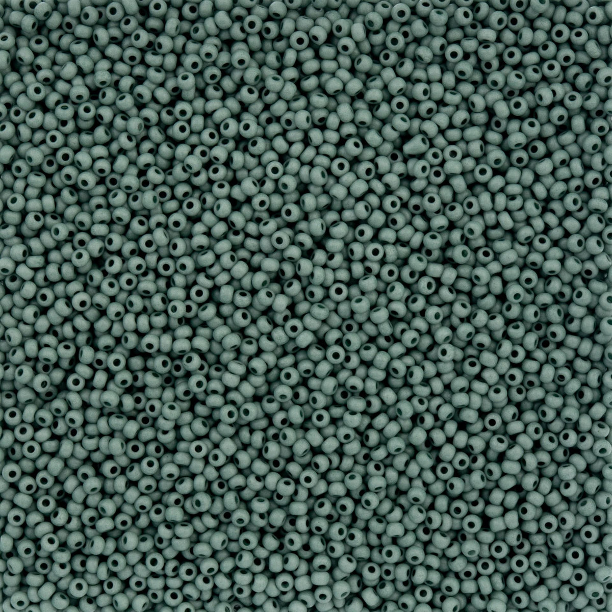 Czech Seed Beads apx. 22g Vial 10/0 Opaque Terra Vista Soft Thyme