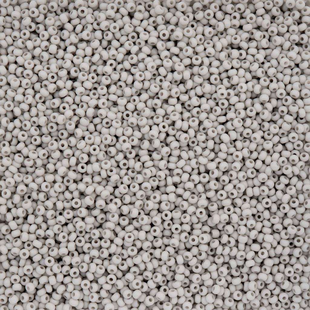 Czech Seed Beads apx. 22g Vial 10/0 Opaque Terra Vista Stone Dust