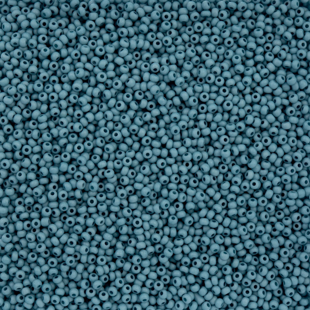 Czech Seed Beads apx. 22g Vial 10/0 Opaque Terra Vista Ocean Mist
