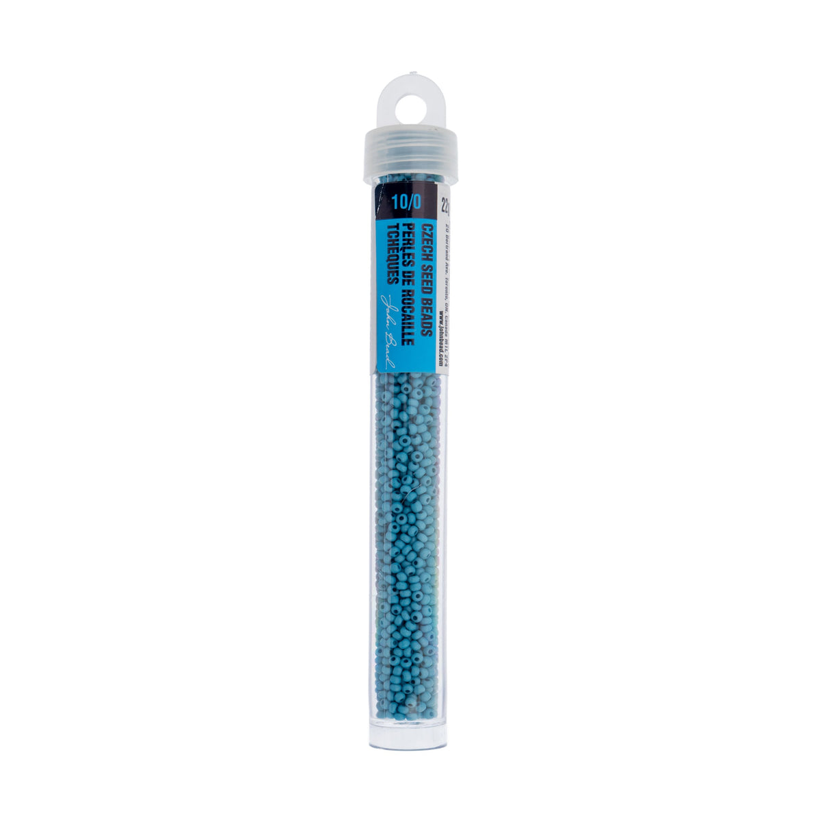 Czech Seed Beads apx. 22g Vial 10/0 Opaque Terra Vista Seafoam