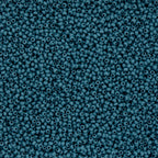 Czech Seed Beads apx. 22g Vial 10/0 Opaque Terra Vista Deep Sea