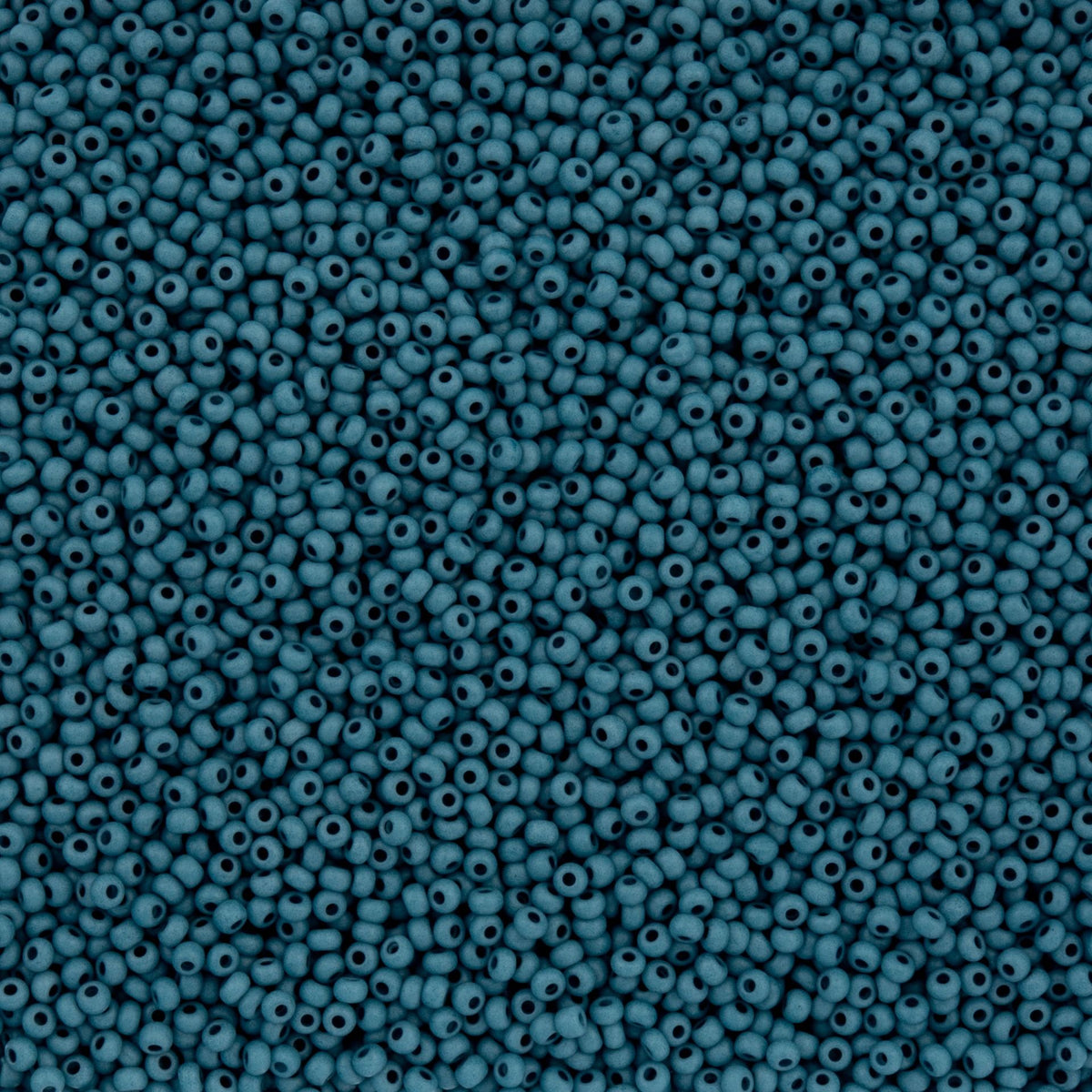 Czech Seed Beads apx. 22g Vial 10/0 Opaque Terra Vista Deep Sea