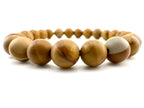 Light Brown Petrified Wood Beads Available in 6mm, 8mm, 10mm Sizes