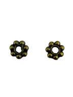 1.5x6mm Daisy Spacer Antique Brass