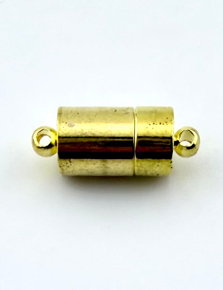 17.5mm Column Magnetic Claps Gold