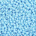 Czech Seed Beads 10/0 Opaque Light Blue 250g Bag