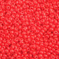 Czech Seed Beads 10/0 Opaque Light Red 250g Bag