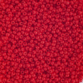 Czech Seed Beads 10/0 Opaque Medium Red 250g Bag