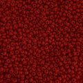 Czech Seed Beads 10/0 Opaque Medium Dark Red 250g Bag