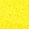 Czech Seed Beads 10/0 Opaque Lemon Yellow 250g Bag