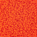 Czech Seed Beads 10/0 Opaque Orange 250g Bag