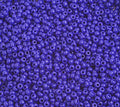 Czech Seed Beads 10/0 Opaque Dark Royal Blue 250g Bag