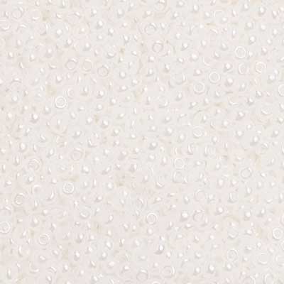 Czech Seed Beads 10/0 Pearl White 250g Bag
