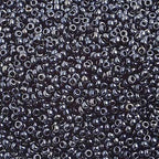 Czech Seed Beads 10/0 Metallic Gunmetal 250g