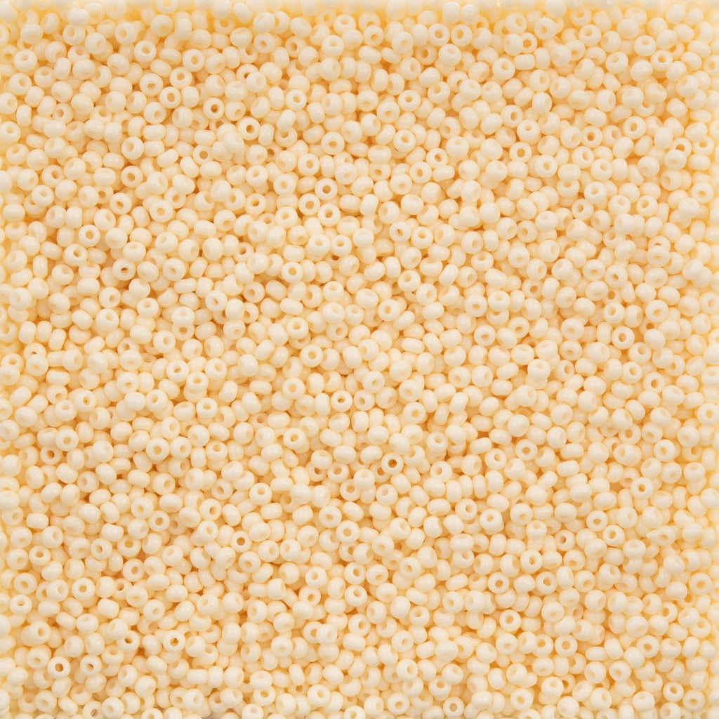 Czech Seed Beads 10/0 Bone SOLGEL 500g