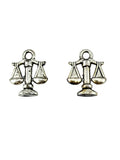 14mm Balance Charm Rhodium