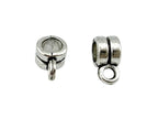 4x9mm Barrell Hanger Spacer Rhodium