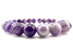 Lined Amethyst Beads Available in 6mm, 8mm Sizes