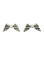 3x9mm Angel Wing Spacer Bead Rhodium