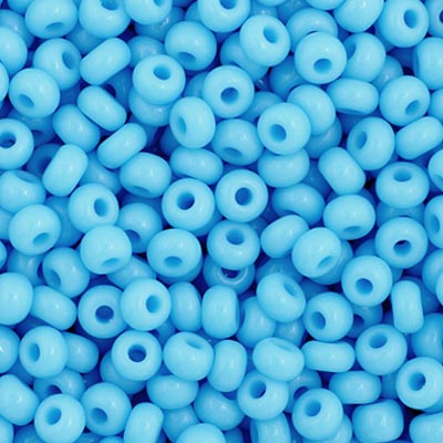 Czech Seed Bead 11/0 Opaque Light Blue 250g