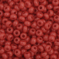 Czech Seed Bead 11/0 Opaque Dark Red 250g