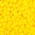 Czech Seed Bead 11/0 Opaque Lemon Yellow 250g Bag