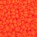 Czech Seed Bead 11/0 Opaque Orange Strung Hank