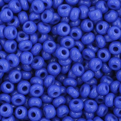 Czech Seed Bead 11/0 Vial Opaque Royal Blue
