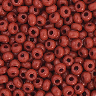 Czech Seed Bead 11/0 Vial Opaque Light Brown