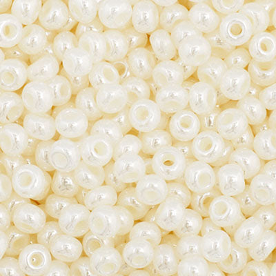 Czech Seed Bead 11/0 Opaque Ceylon Dyed Pearl 250g Bag