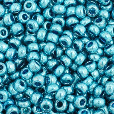 Czech Seed Bead 11/0 Vial Metallic Blue