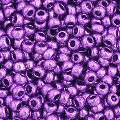 Czech Seed Bead 11/0 Vial Metallic Purple