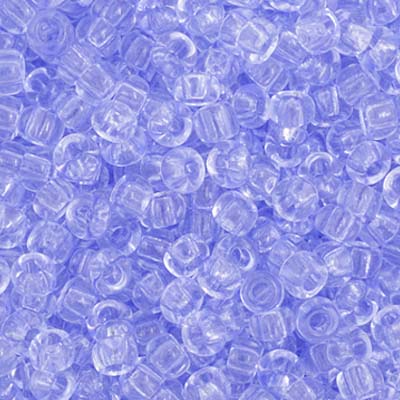 Czech Seed Bead 11/0 Transparent Tanzanite Dyed 250g Bag