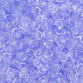Czech Seed Bead 11/0 Vial Transparent Tanzanite Dyed