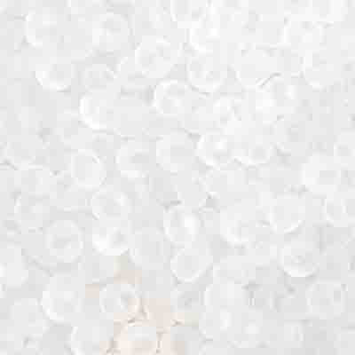Czech Seed Bead 11/0 Vial Matte Crystal